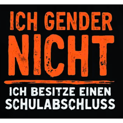 "Ich gender nicht"