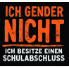 "Ich gender nicht"