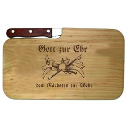 "Gott zur Ehr dem nächsten zur Wehr"