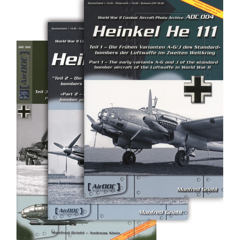 Heinkel He 111 Teil 1, Teil 2 und Teil 3