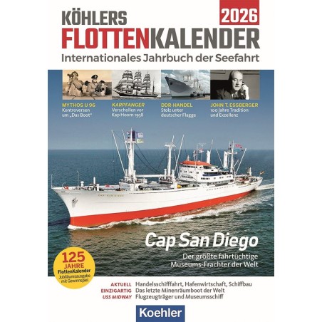 Köhlers Flottenkalender 2026