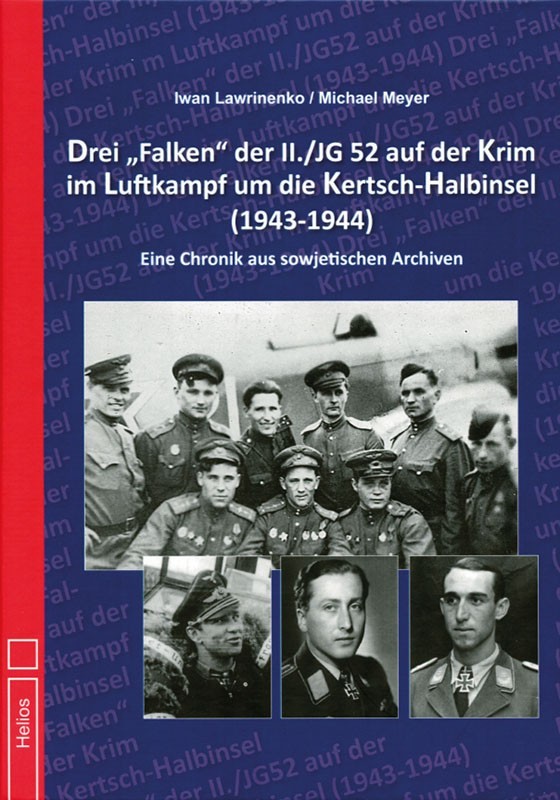 Drei "Falken" der II./JG 52 auf der Krim im Luftkampf
