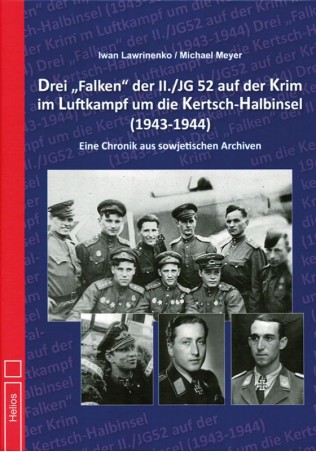 Drei "Falken" der II./JG 52 auf der Krim im Luftkampf