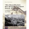 Die Brandfackel des Krieges leuchtet durch die Nacht