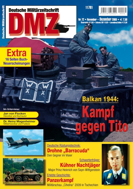 Zeitschrift DMZ 72 (November/Dezember 2009)
