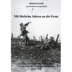 Mit fünfzehn Jahren an die Front