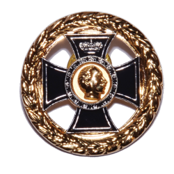 "Kaiser Wilhelm II. im goldenen Lorbeerkranz"