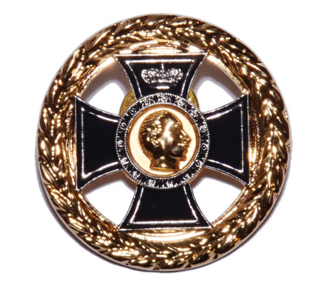 "Kaiser Wilhelm II. im goldenen Lorbeerkranz"