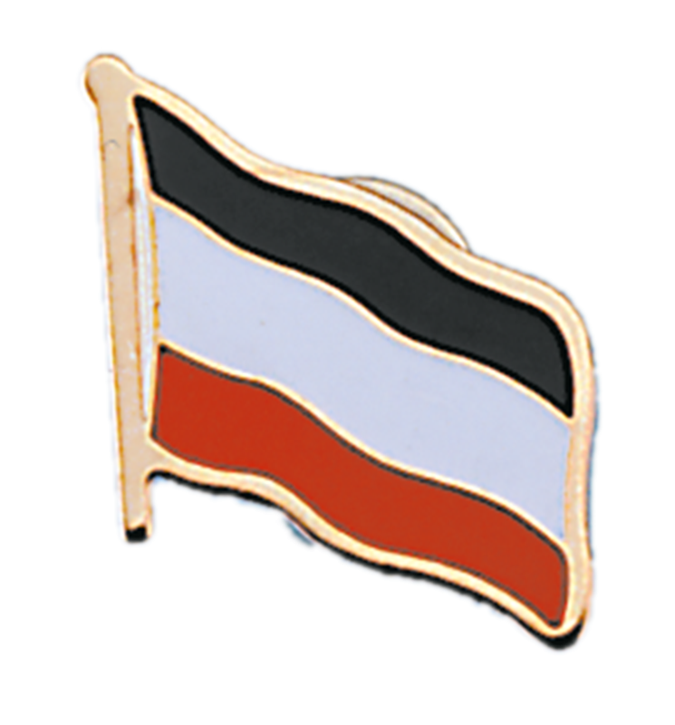 Fähnchen schwarz/weiß/rot