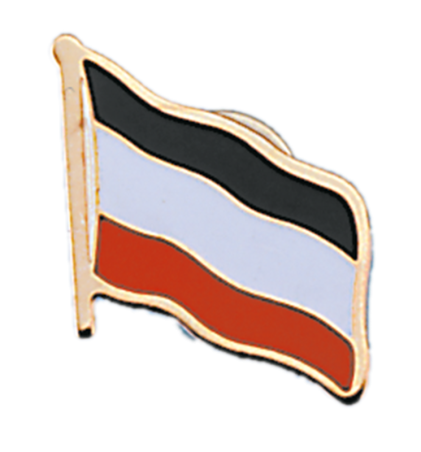 Fähnchen schwarz/weiß/rot