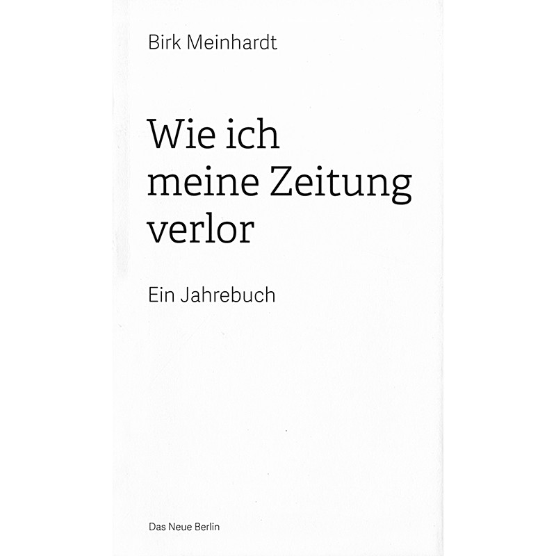 Wie ich meine Zeitung verlor