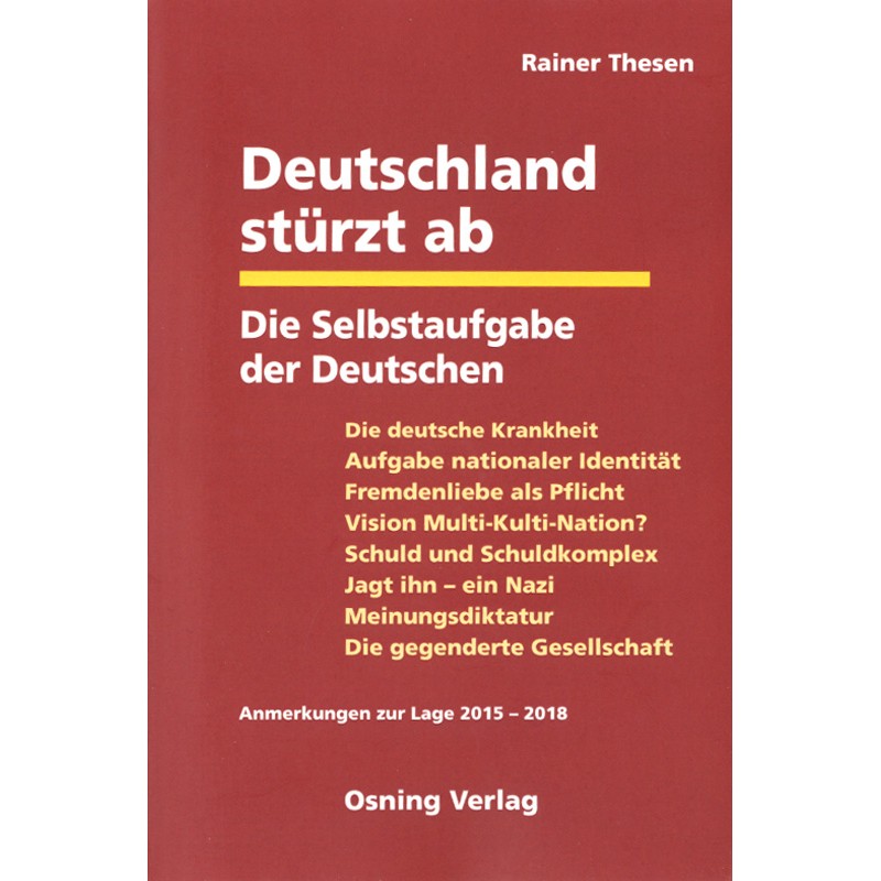 Deutschland stürzt ab