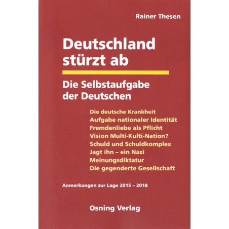 Deutschland stürzt ab