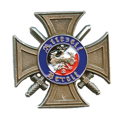 "Kriegsfreiwilligen-Erinnerungskreuz mit Schwertern"