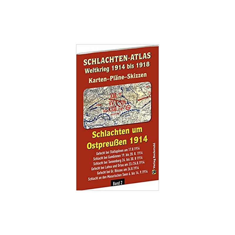 Schlachten-Atlas Weltkrieg 1914 bis 1918