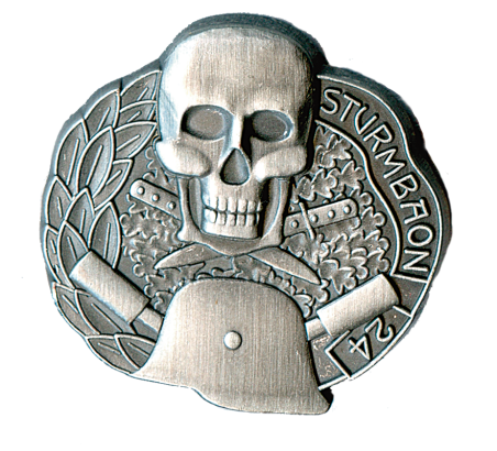 Kappenabzeichen "Sturmbataillon 24"