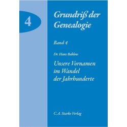 Unsere Vornamen im Wandel der Jahrhunderte, Bd. 4