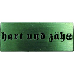 Anstecker "Hart und zäh" mit EK