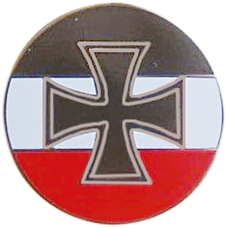 Eisernes Kreuz schwarz-weiß-rot