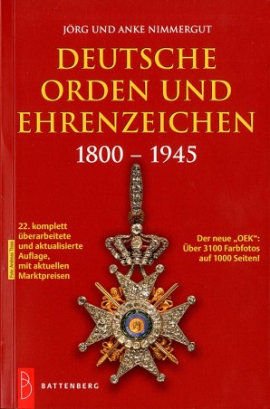 Nimmergut, Deutsche Orden und Ehrenzeichen