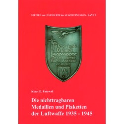 Die nichttragbaren Medaillen und Plaketten