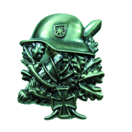 "Stahlhelm mit Schwertern"