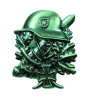 "Stahlhelm mit Schwertern"