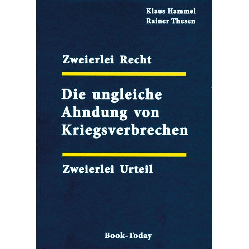 Die ungleiche Ahndung von Kriegsverbrechen