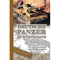 Deutsche Panzer im Wüstensand