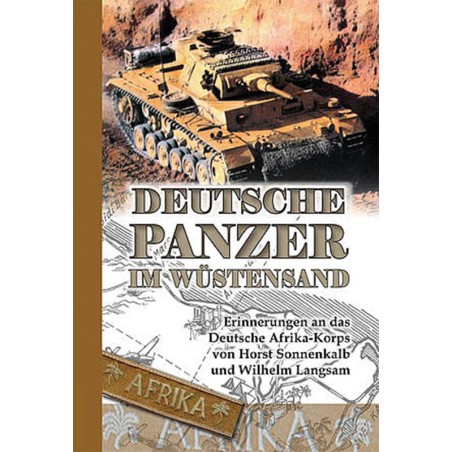 Deutsche Panzer im Wüstensand