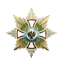 Königlicher Hausorden von Hohenzollern Bruststern der Komture mit