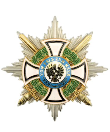 "Königlicher Hausorden von Hohenzollern Bruststern der Komture"