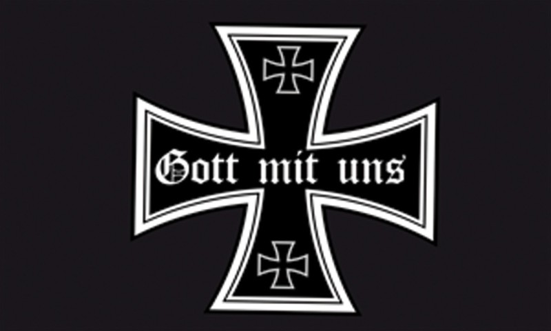 "Gott mit uns" im Eisernen Kreuz