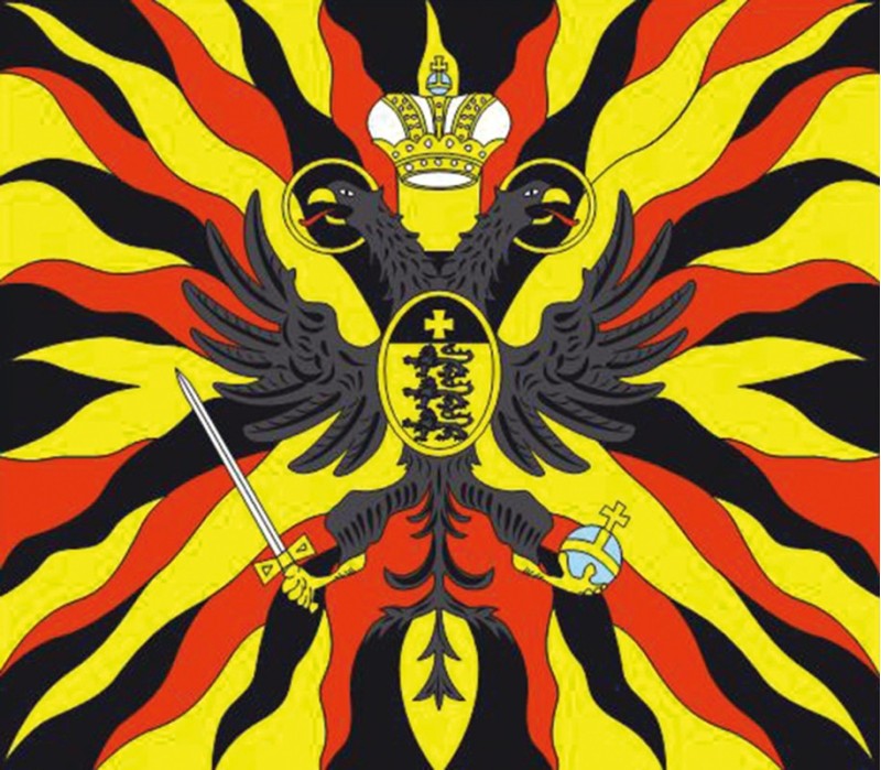 Kompaniefahne des schwäbischen Kreis-Infanterie-Regiments