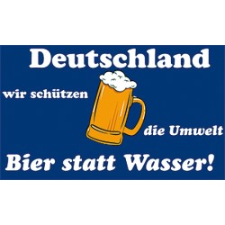 "Bier statt Wasser"