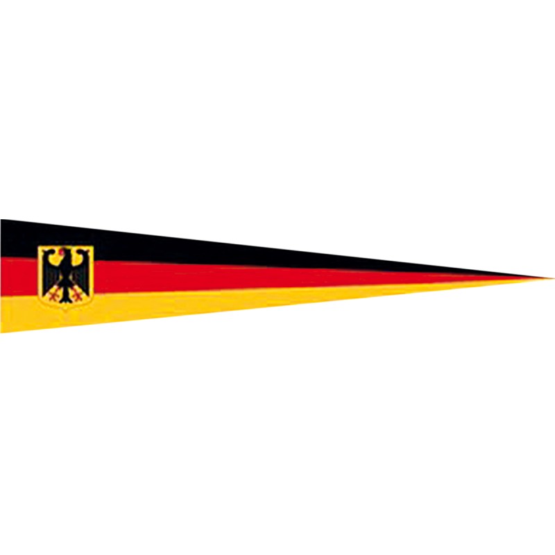 "Schwarz-rot-gold mit Wappen"