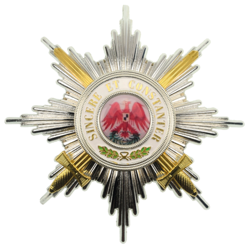 Roter Adler-Orden Bruststern 1. Klasse mit Schwertern