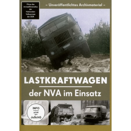 Lastkraftwagen der NVA im Einsatz
