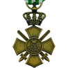 Sachsen Königreich Ehrenkreuz mit Schwertern und Krone
