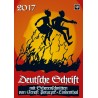 Scherenschnittkalender "Deutsche Schrift" 2017