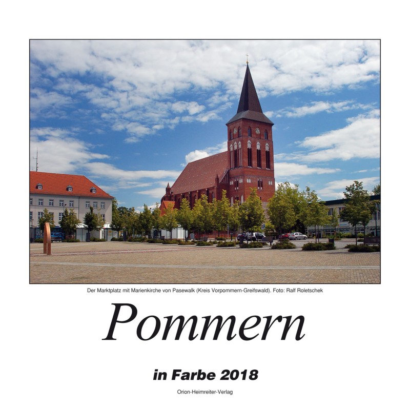 Farbbildkalender "Pommern" 2018
