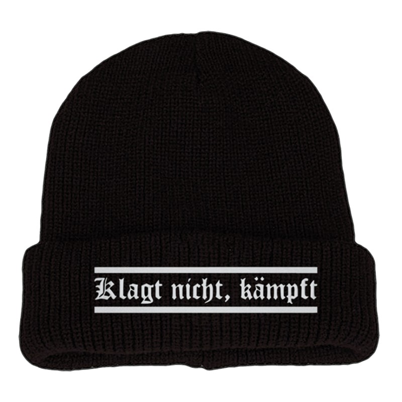 "Klagt nicht, kämpft"