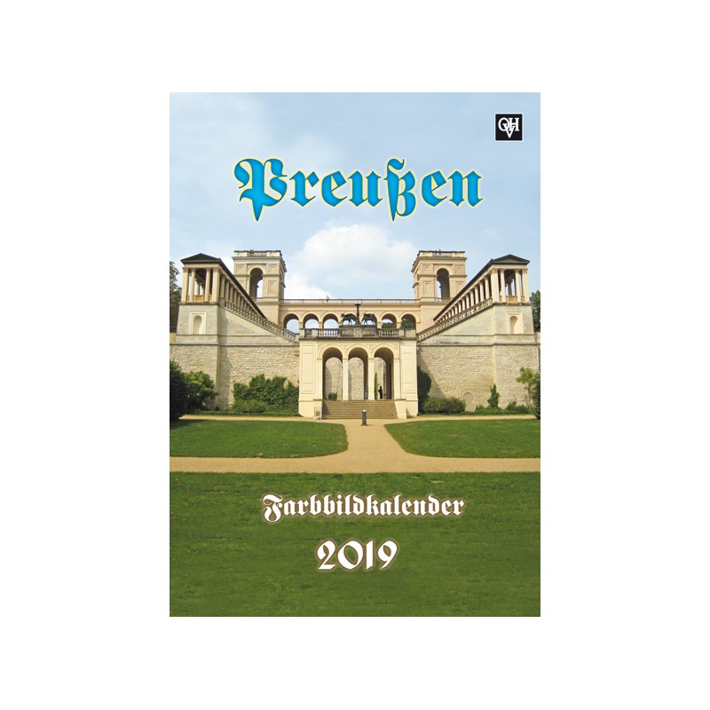 Farbbildkalender "Preußen" 2019