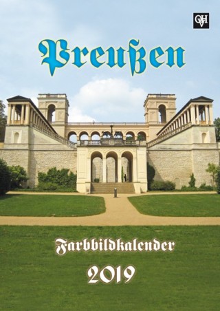 Farbbildkalender "Preußen" 2019