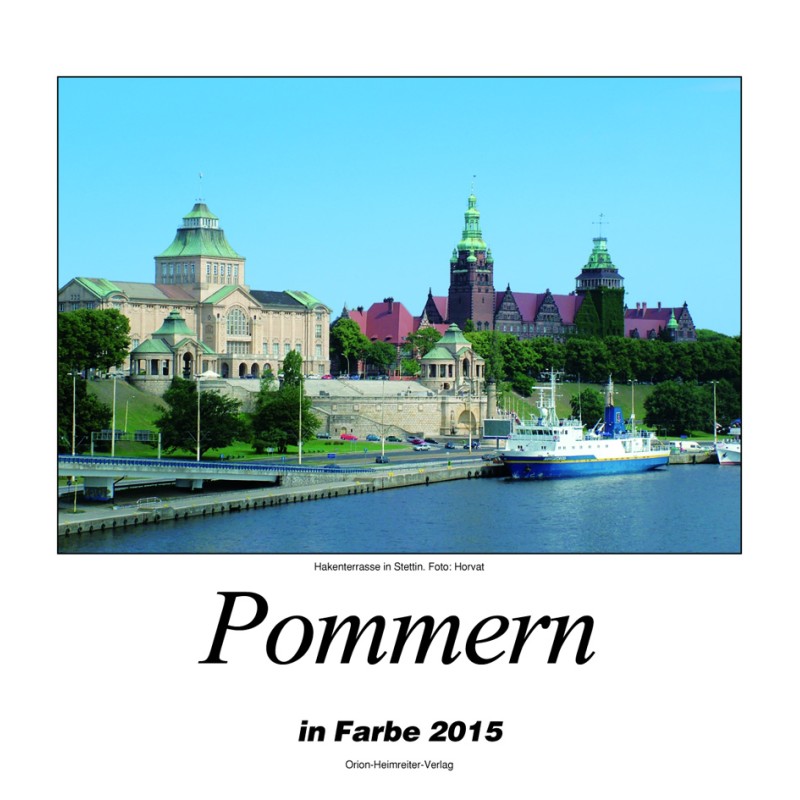 Farbbildkalender "Pommern" 2015