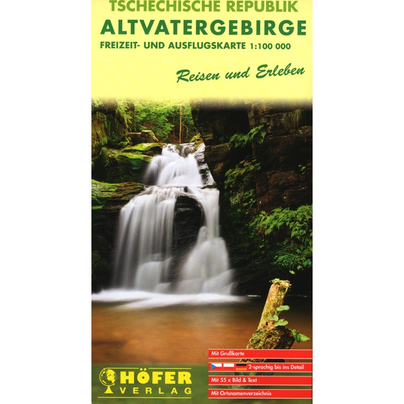 Erlebniskarte Altvatergebirge