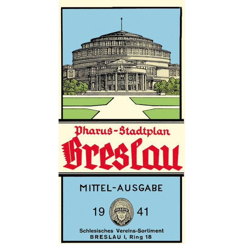 Stadtplan Breslau 1941