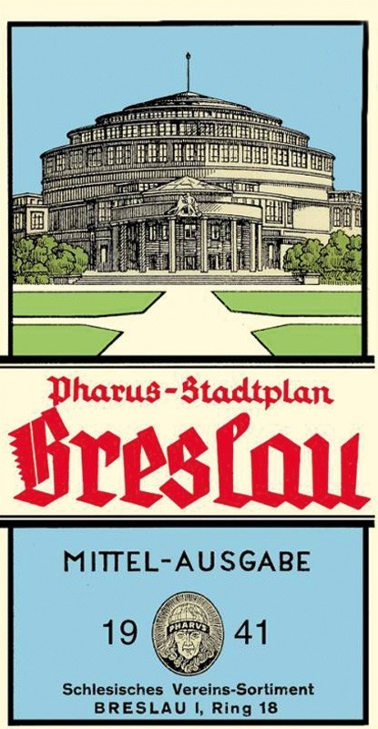Stadtplan Breslau 1941