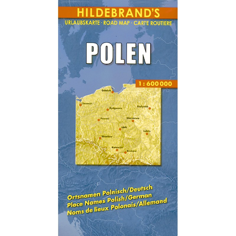Hildebrands Urlaubskarte "Polen"