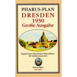 Stadtplan Dresden 1930, 1 : 11.700